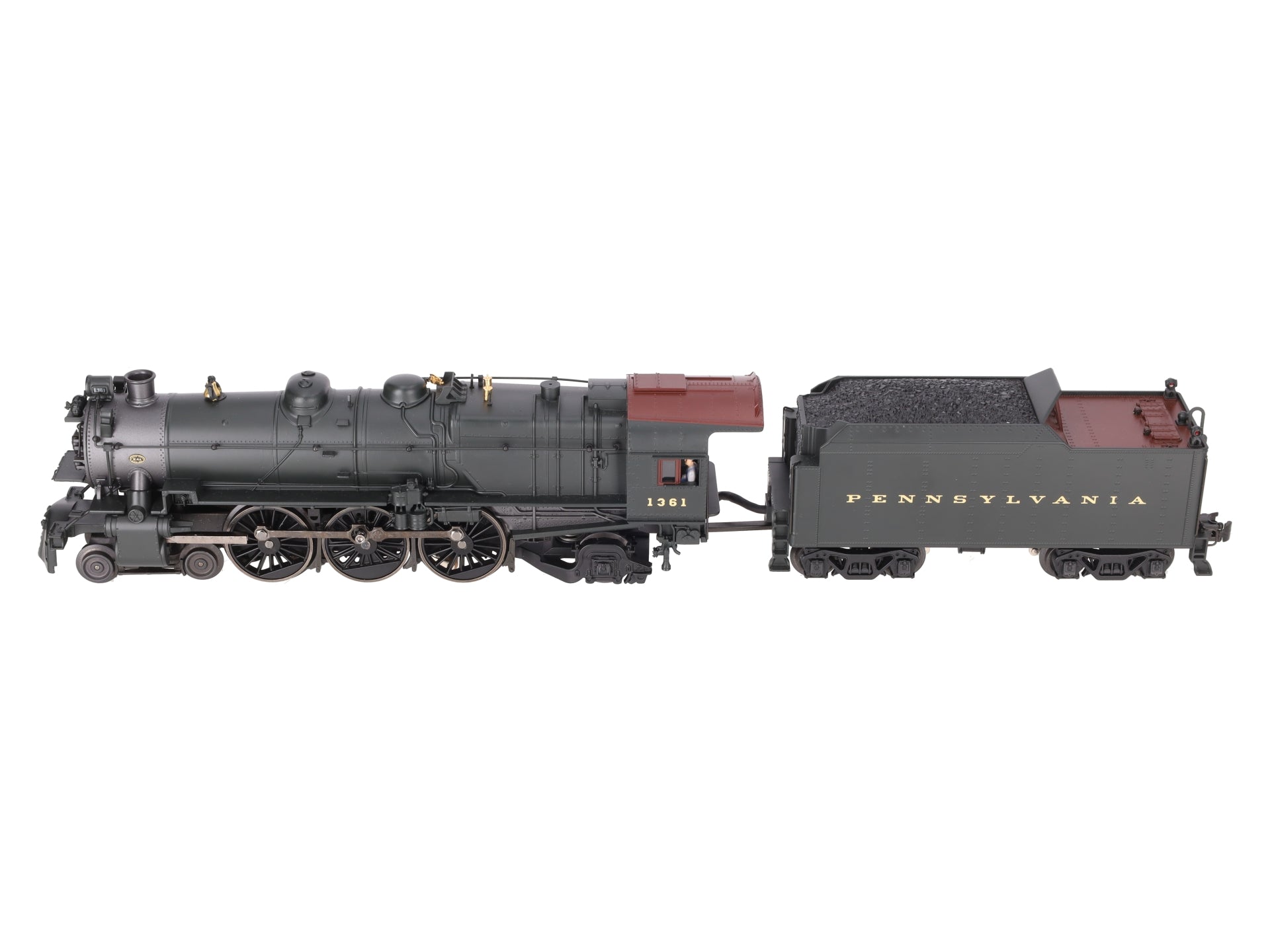 K-Line K3380-1361CC O Gauge PRR K4 Steam Locomotive & Tender #1361 with TMCC EX/Box