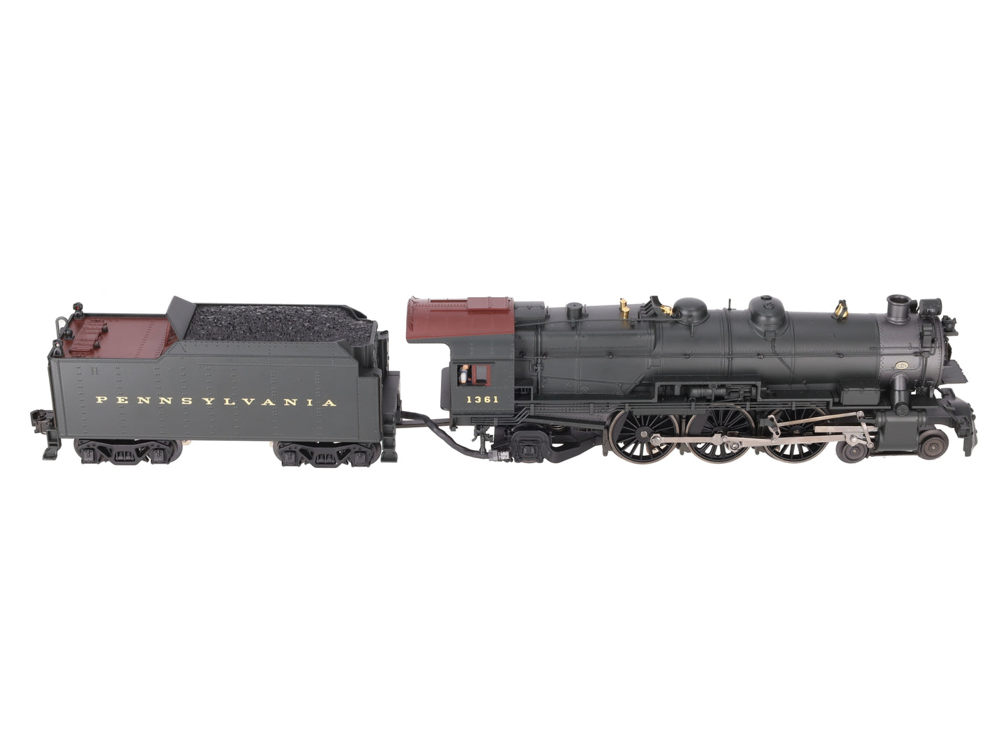 K-Line K3380-1361CC O Gauge PRR K4 Steam Locomotive & Tender #1361 with TMCC EX/Box