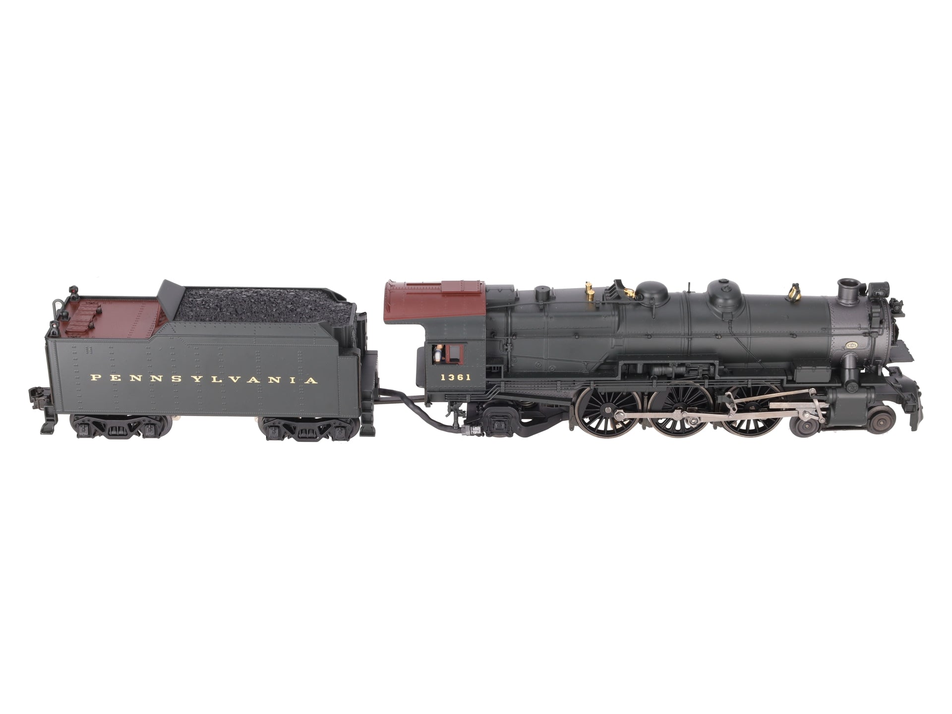 K-Line K3380-1361CC O Gauge PRR K4 Steam Locomotive & Tender #1361 with TMCC EX/Box