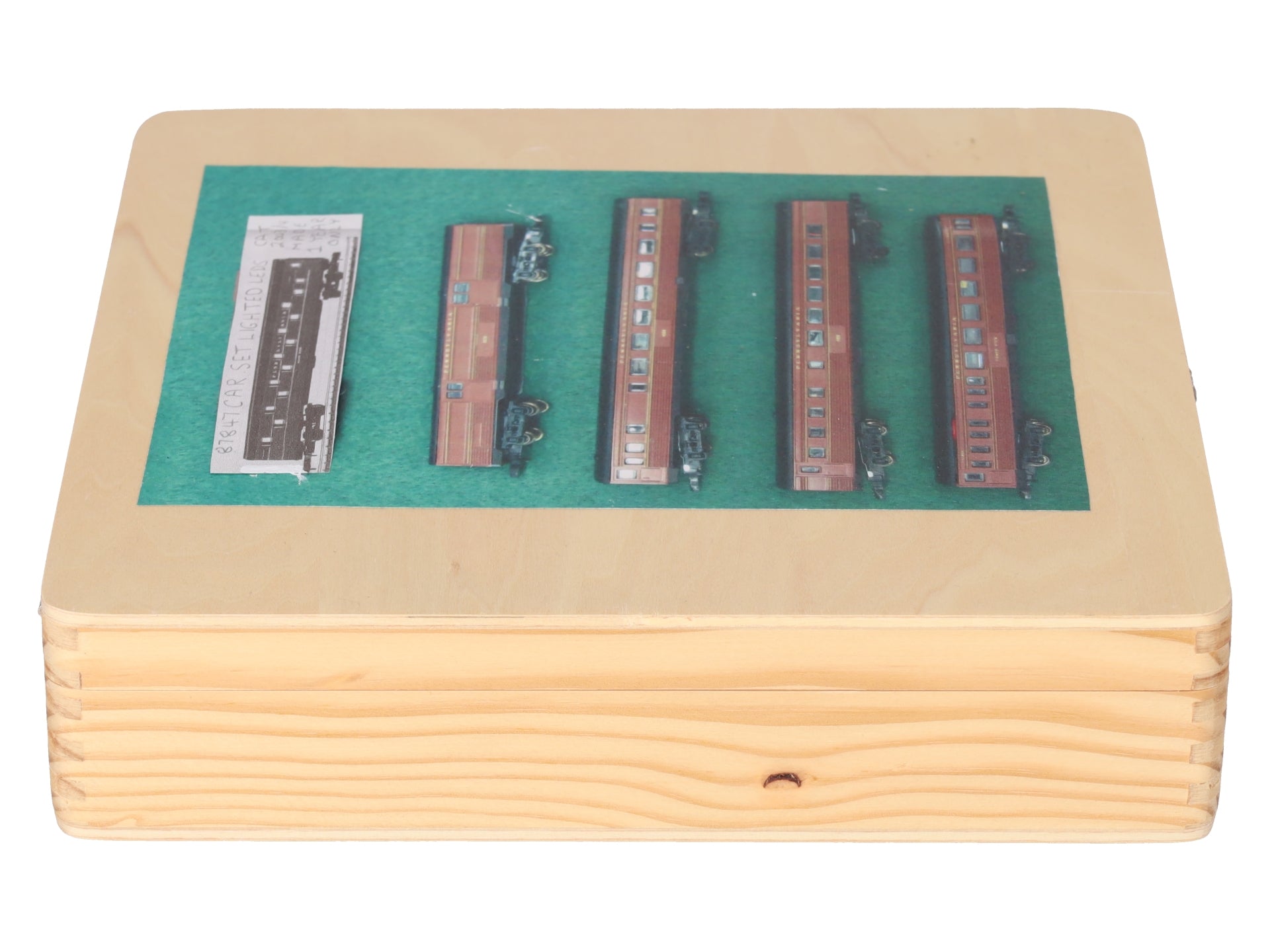 Marklin Z Scale Pennsylvania Railroad Streamliner Passenger Cars (Set of 5) LN