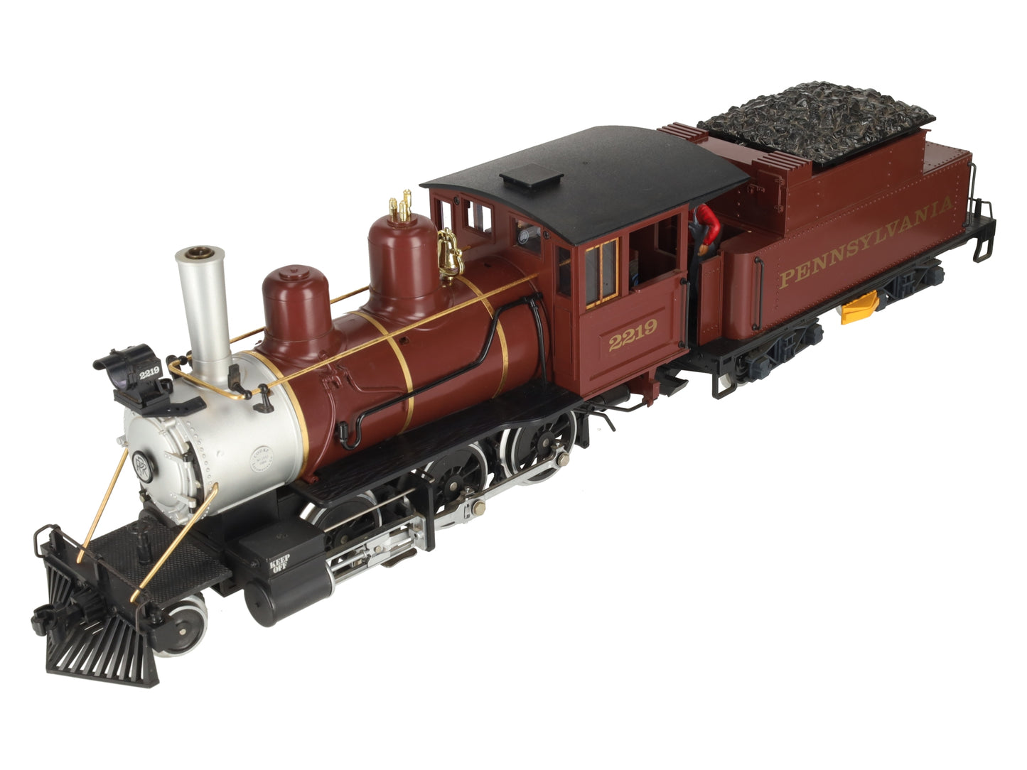 LGB 2219S G Pennsylvania 2-6-0 Mogul Steam Locomotive and Tender EX/Box