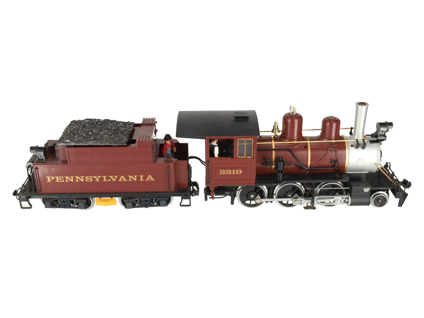 LGB 2219S G Pennsylvania 2-6-0 Mogul Steam Locomotive and Tender EX/Box