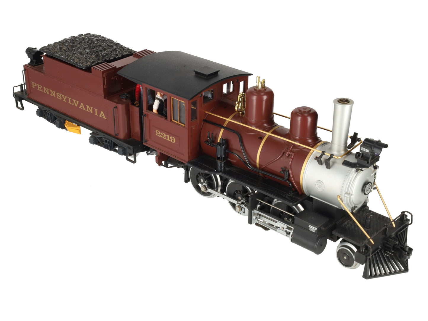 LGB 2219S G Pennsylvania 2-6-0 Mogul Steam Locomotive and Tender EX/Box