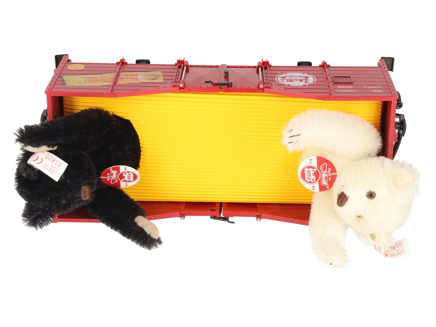 LGB 41220 G Gauge Gondola with 2 Steiff Bears LN/Box