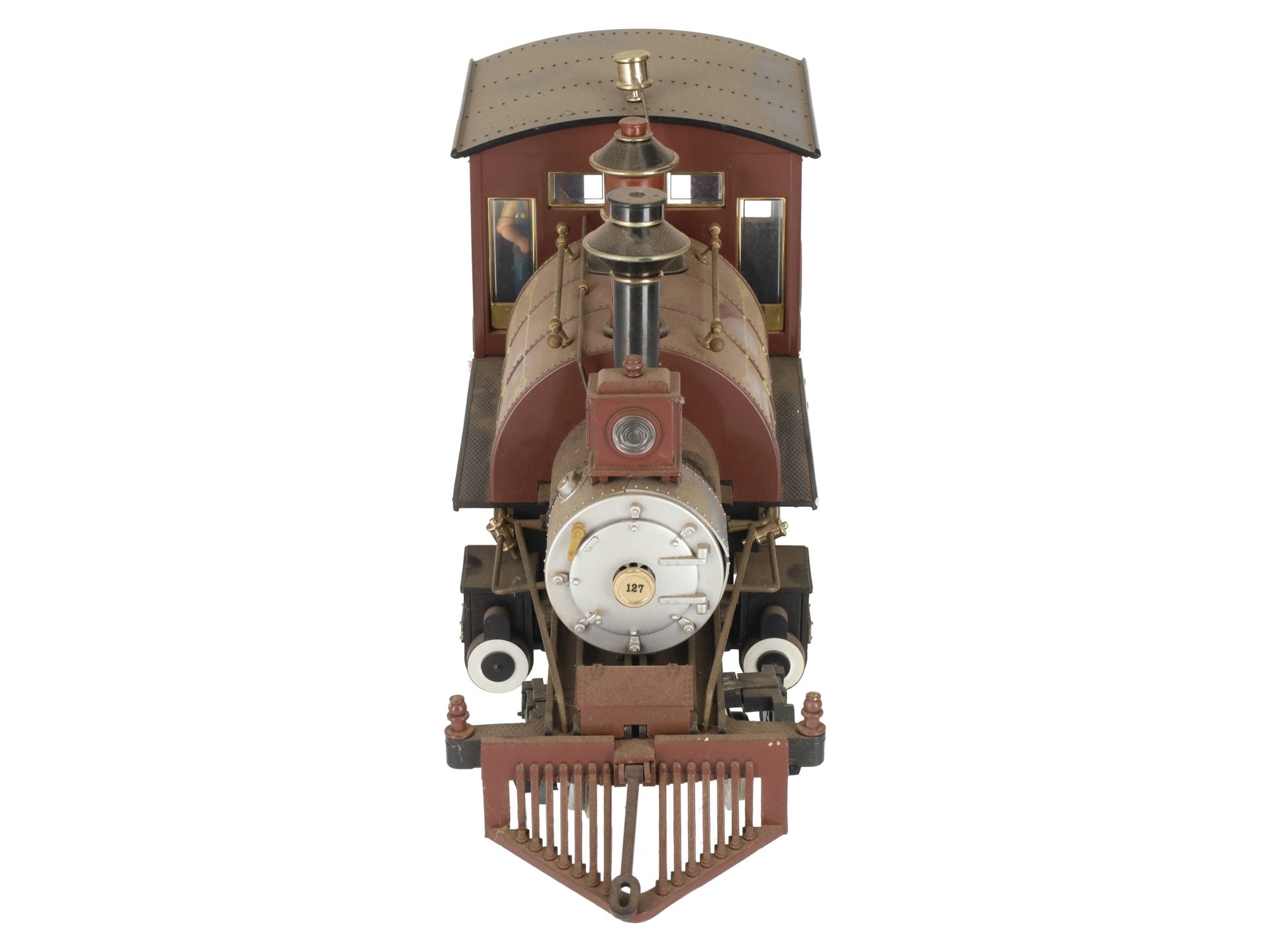 Aristo-Craft 21001 G Scale Pennsylvania Railroad Rogers 2-4-2 Steam Locomotive EX/Box