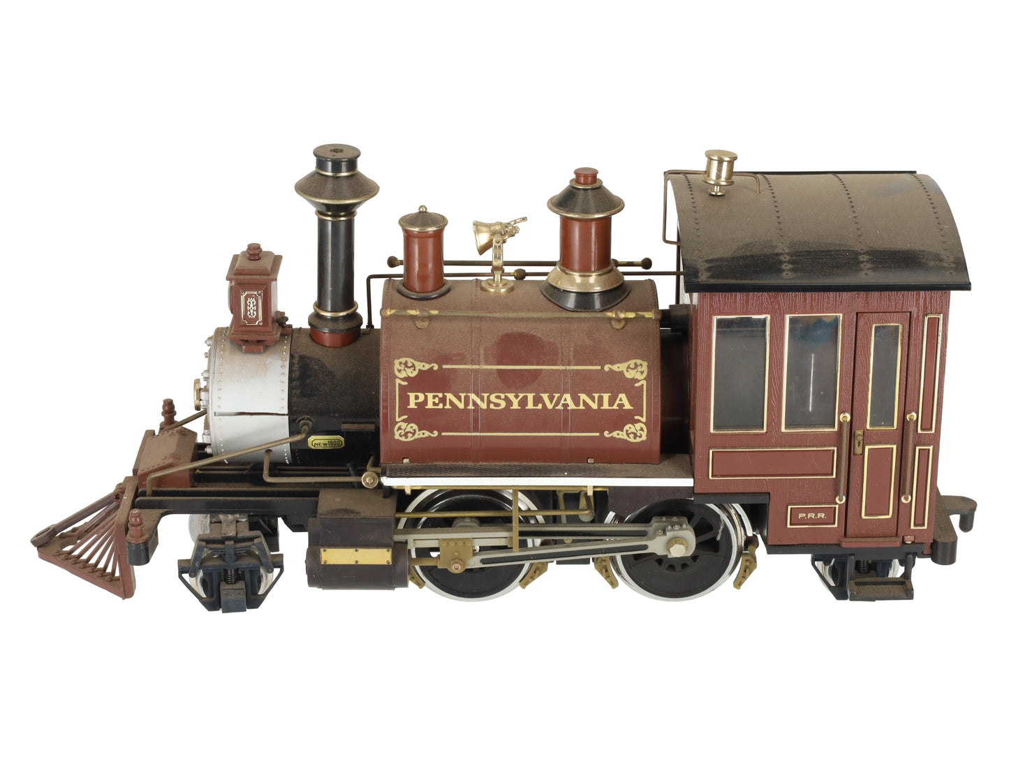 Aristo-Craft 21001 G Scale Pennsylvania Railroad Rogers 2-4-2 Steam Locomotive EX/Box