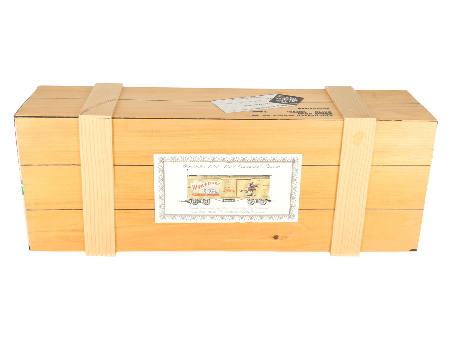 LGB 47670 G Scale Winchester Rifles Boxcar MT/Box