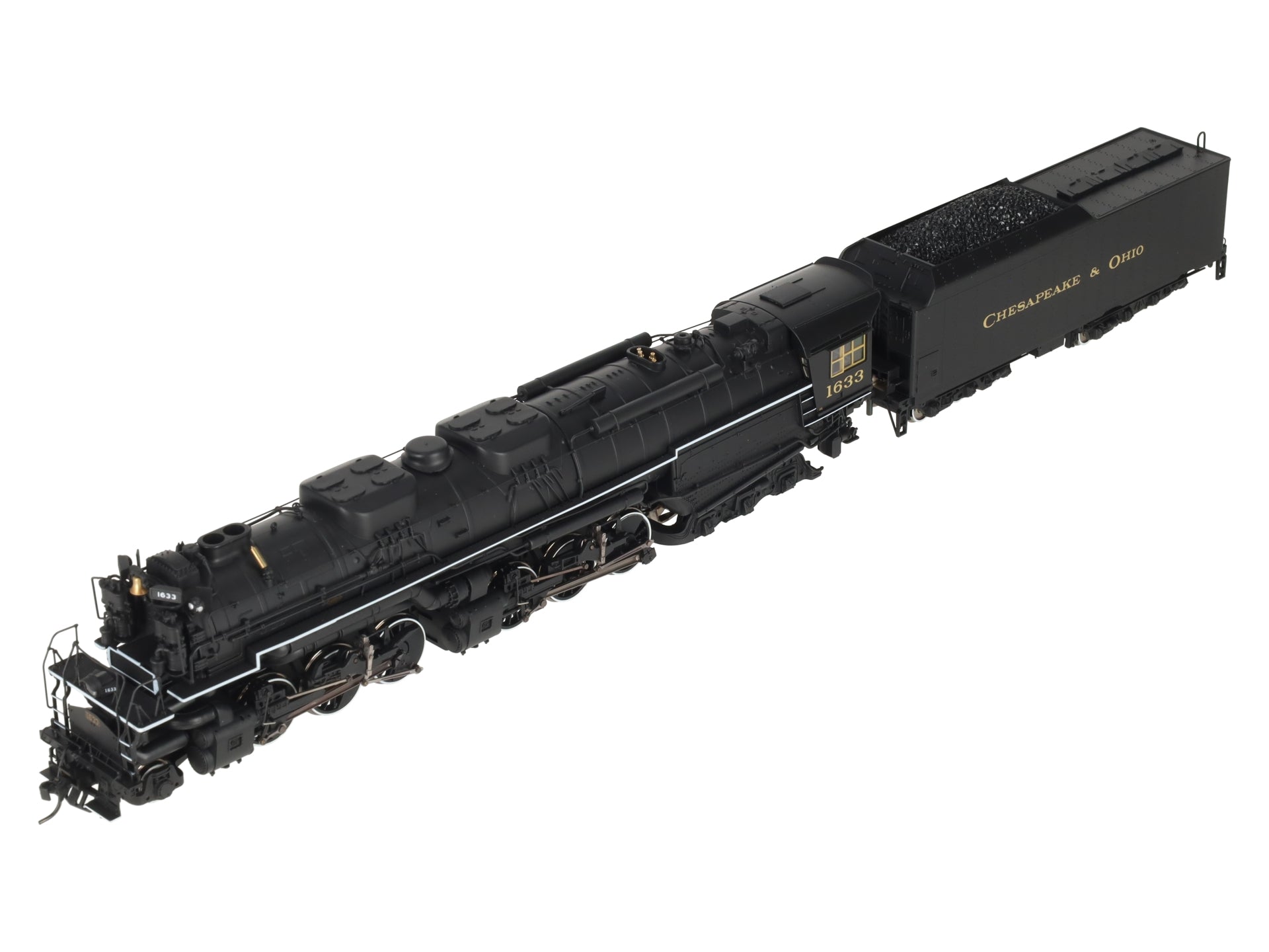 鉄道模型 RIVAROSSI Allegheny 2-6-6-6 R5454 Rivarossi R5454 HO Scale C&O Class 2-6-6-6 Steam Locomotive