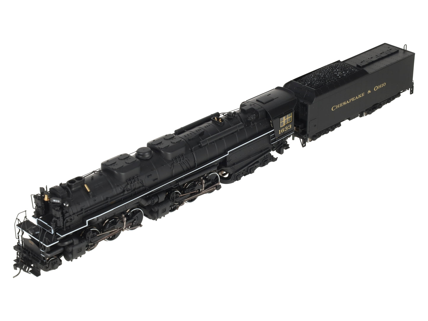 Rivarossi R5454 HO Scale C&O Class 2-6-6-6 Steam Locomotive & Tender #1633 LN/Box