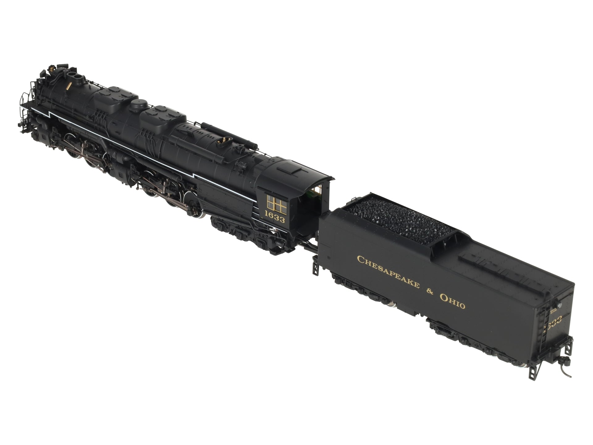 Rivarossi R5454 HO Scale C&O Class 2-6-6-6 Steam Locomotive & Tender #1633 LN/Box