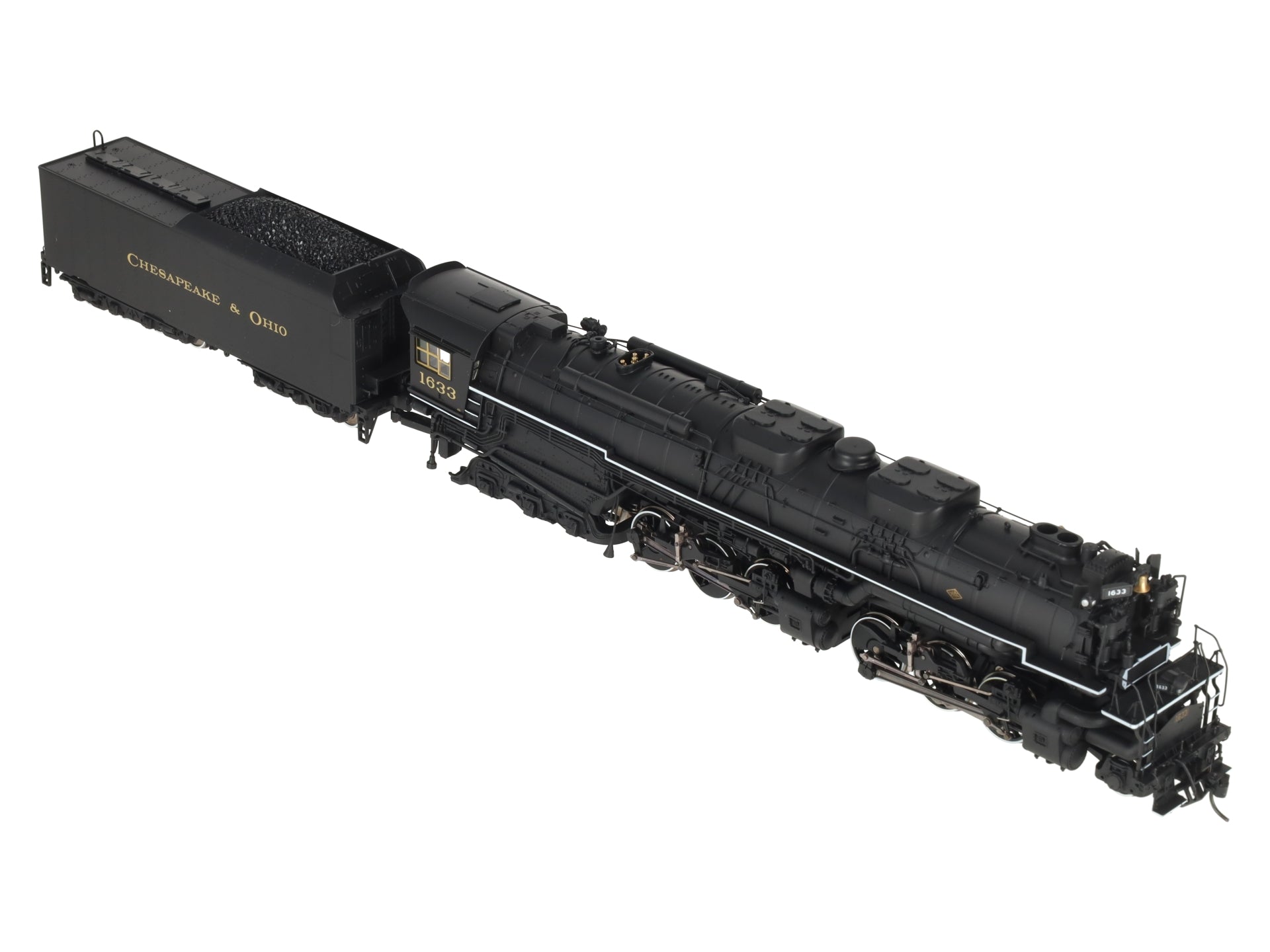 Rivarossi R5454 HO Scale C&O Class 2-6-6-6 Steam Locomotive & Tender #1633 LN/Box