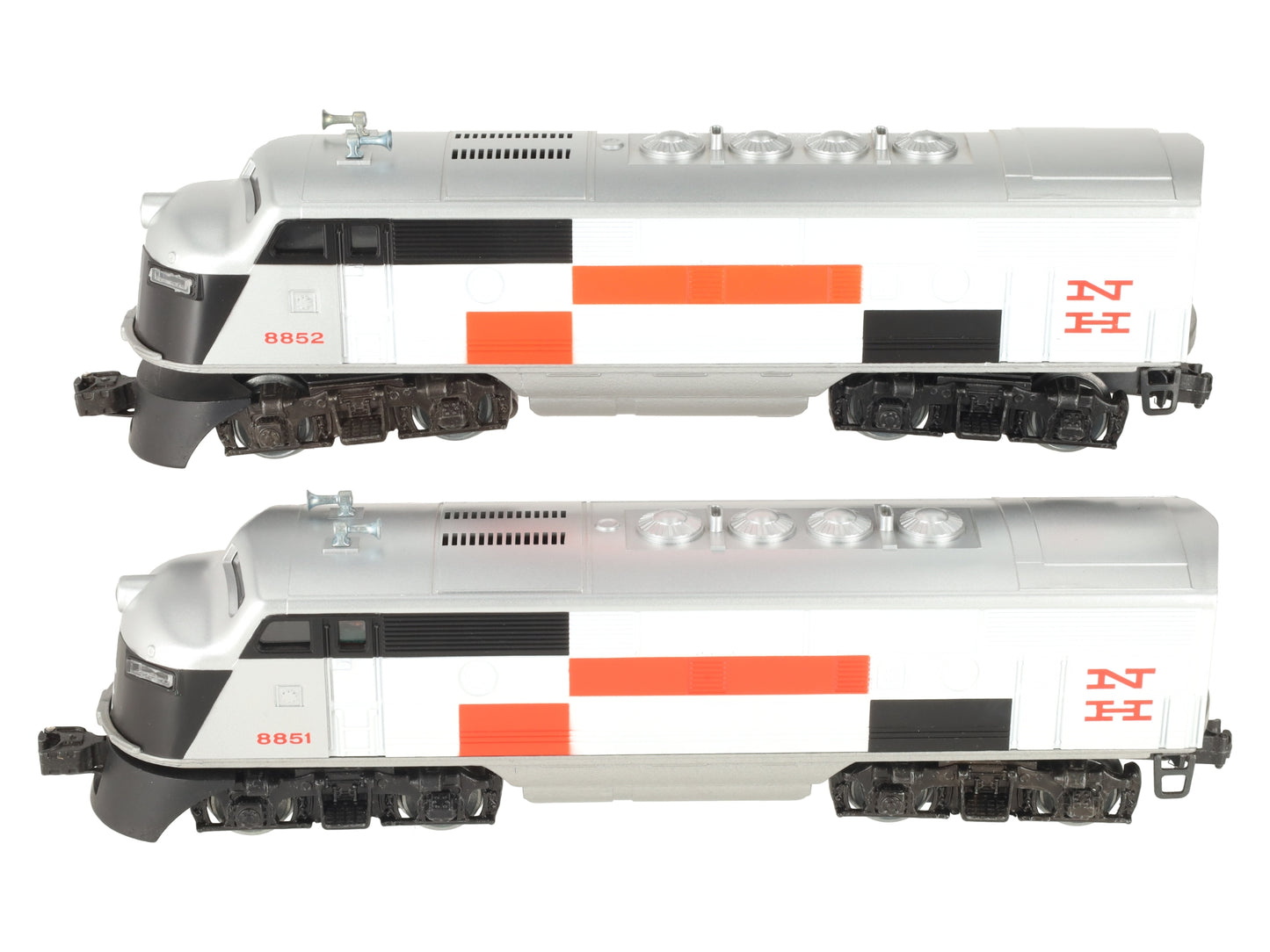 Lionel 6-8851 O Gauge New Haven F3 AA Diesel Locomotive Set #8851/8852 LN/Box