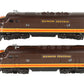Lionel 6-8580 O Gauge Illinois Central F3 AA Diesel Locomotive Set LN/Box