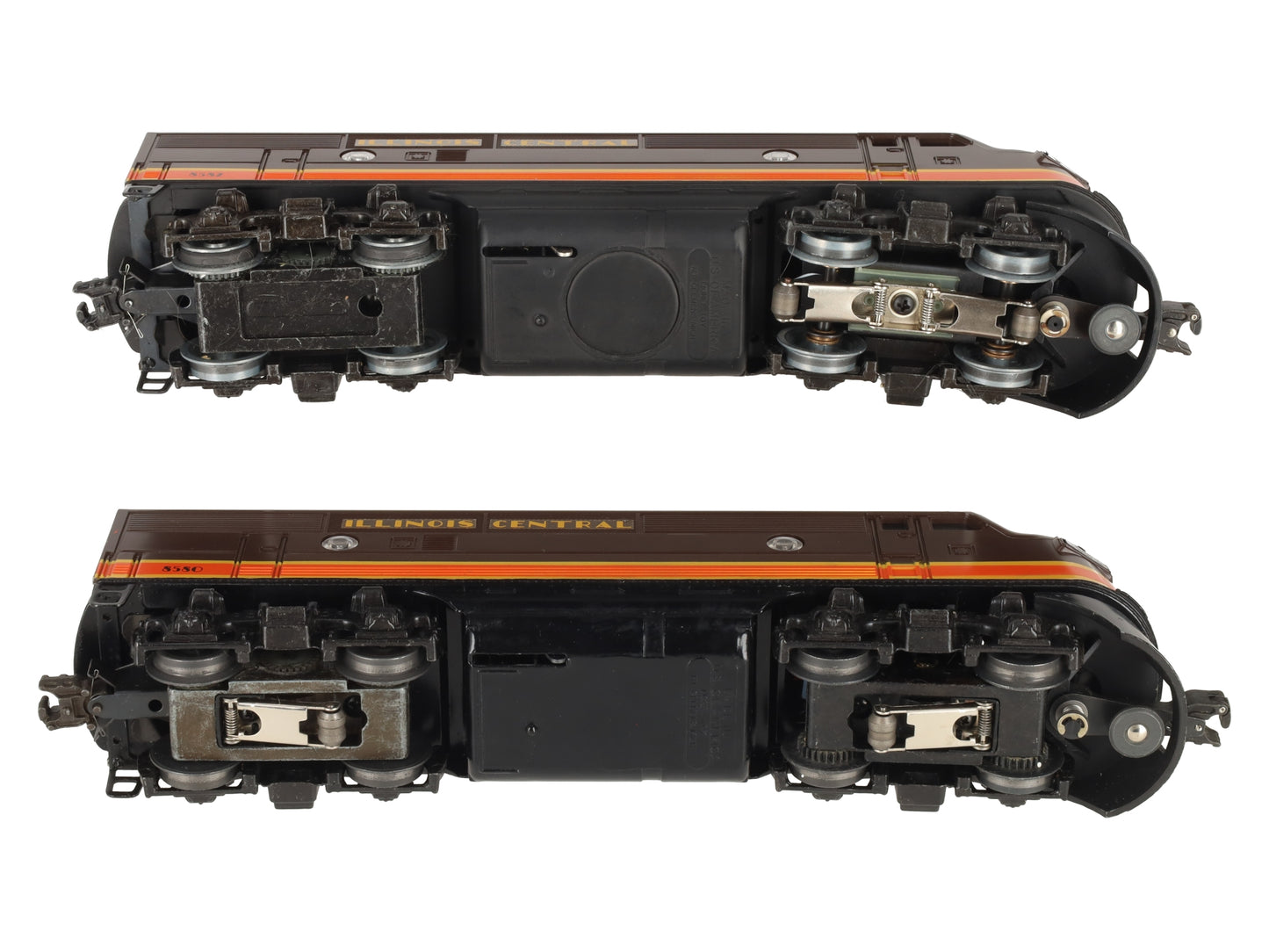Lionel 6-8580 O Gauge Illinois Central F3 AA Diesel Locomotive Set LN/Box
