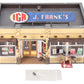Woodland Scenics BR5851 O Scale Built-&-Ready J. Frank's Grocery Building VG