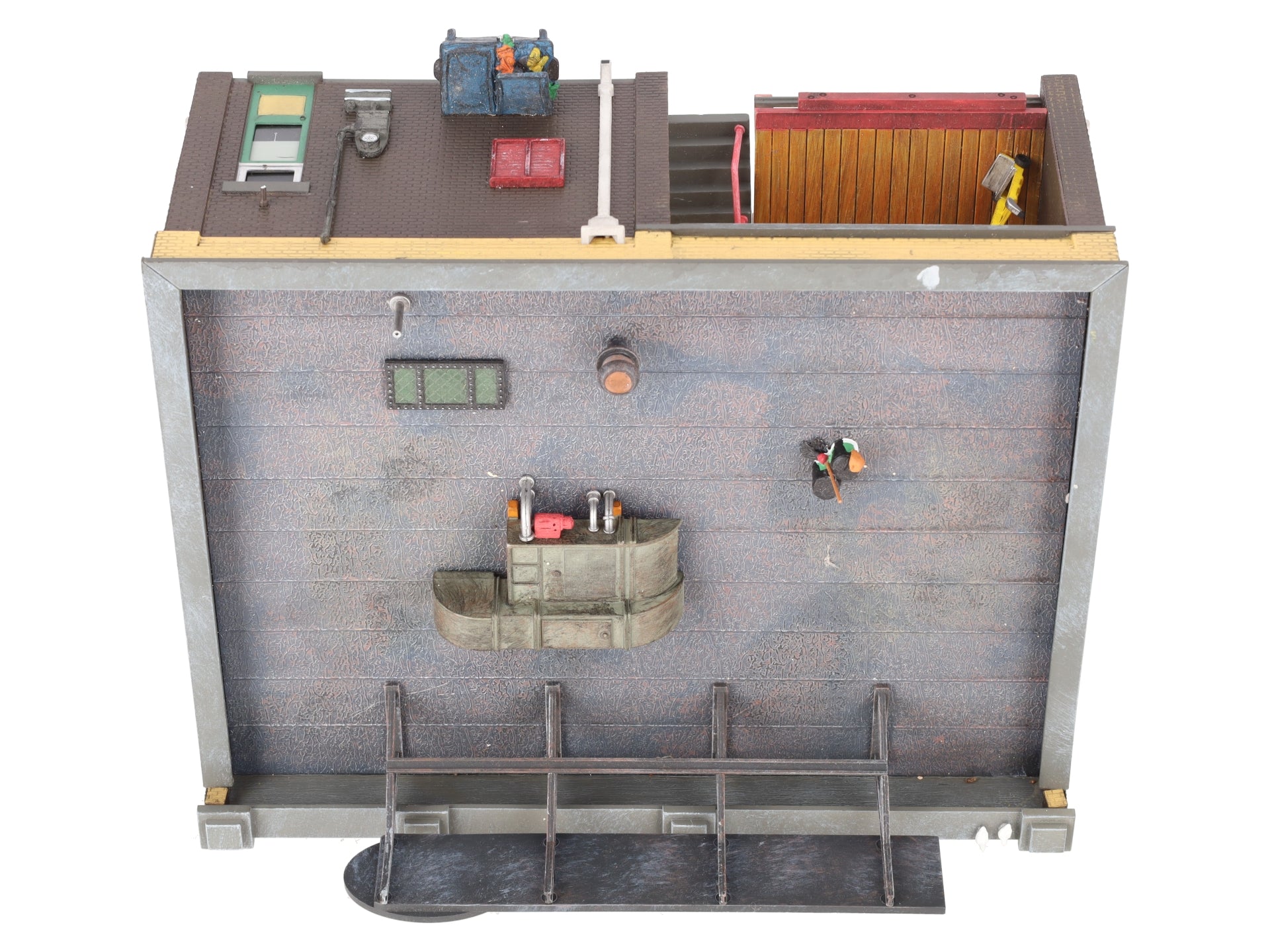 Woodland Scenics BR5851 O Scale Built-&-Ready J. Frank's Grocery Building VG