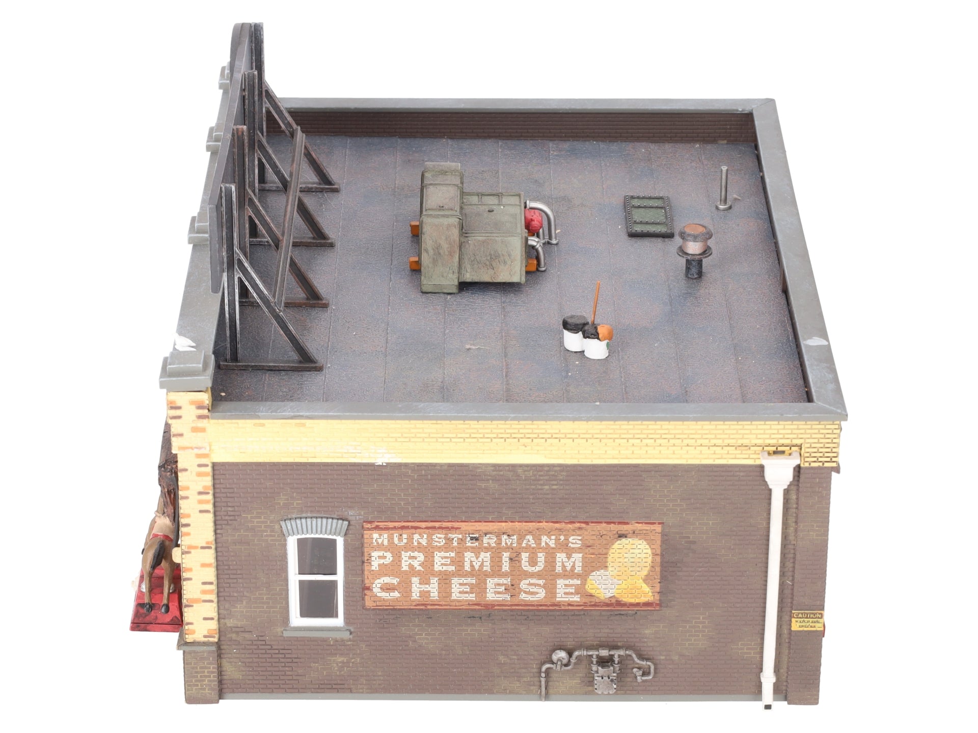 Woodland Scenics BR5851 O Scale Built-&-Ready J. Frank's Grocery Building VG