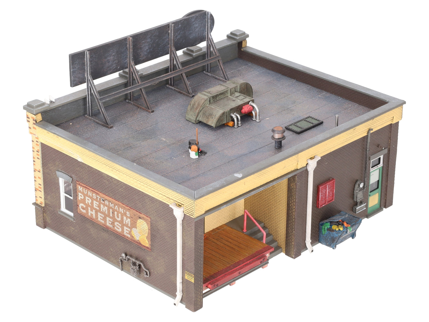 Woodland Scenics BR5851 O Scale Built-&-Ready J. Frank's Grocery Building VG