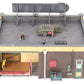 Woodland Scenics BR5851 O Scale Built-&-Ready J. Frank's Grocery Building VG