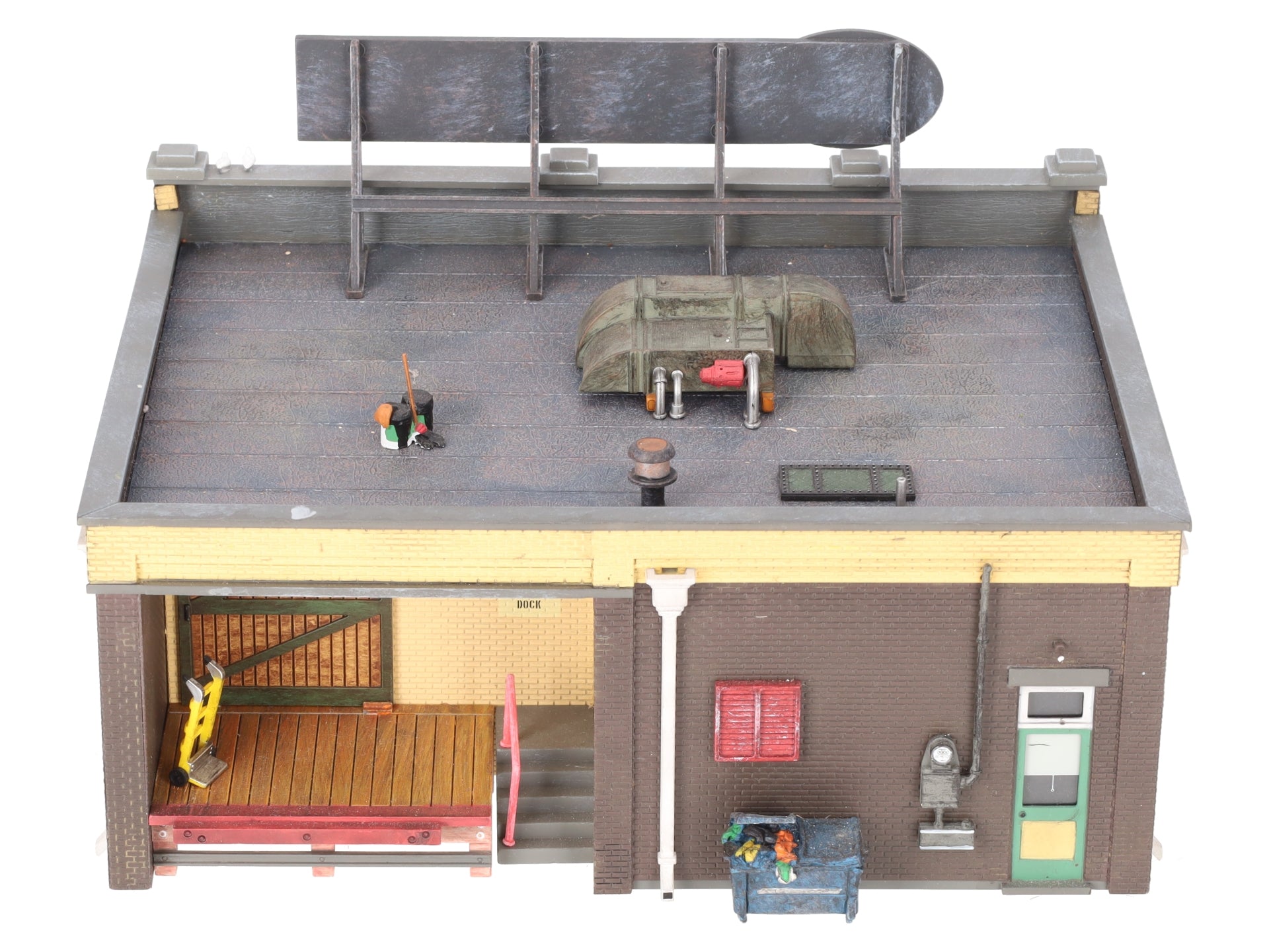 Woodland Scenics BR5851 O Scale Built-&-Ready J. Frank's Grocery Building VG