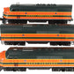 Lionel 6-11724 O Gauge Great Northern F3 ABA Diesel Locomotive Set LN/Box