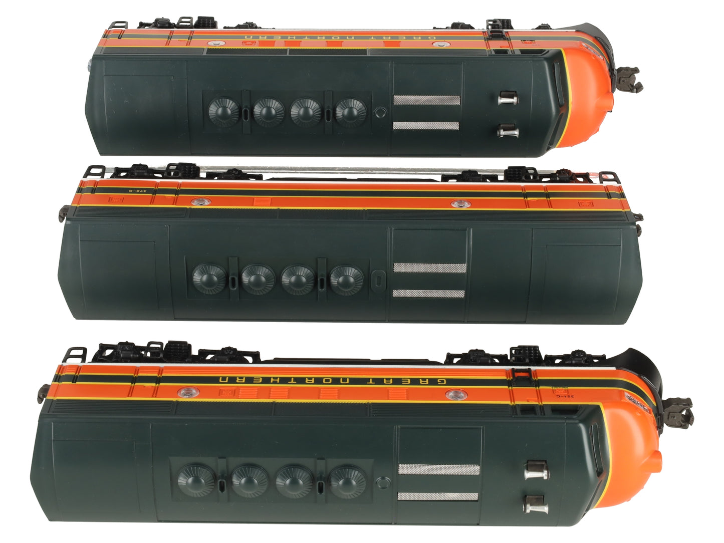 Lionel 6-11724 O Gauge Great Northern F3 ABA Diesel Locomotive Set LN/Box