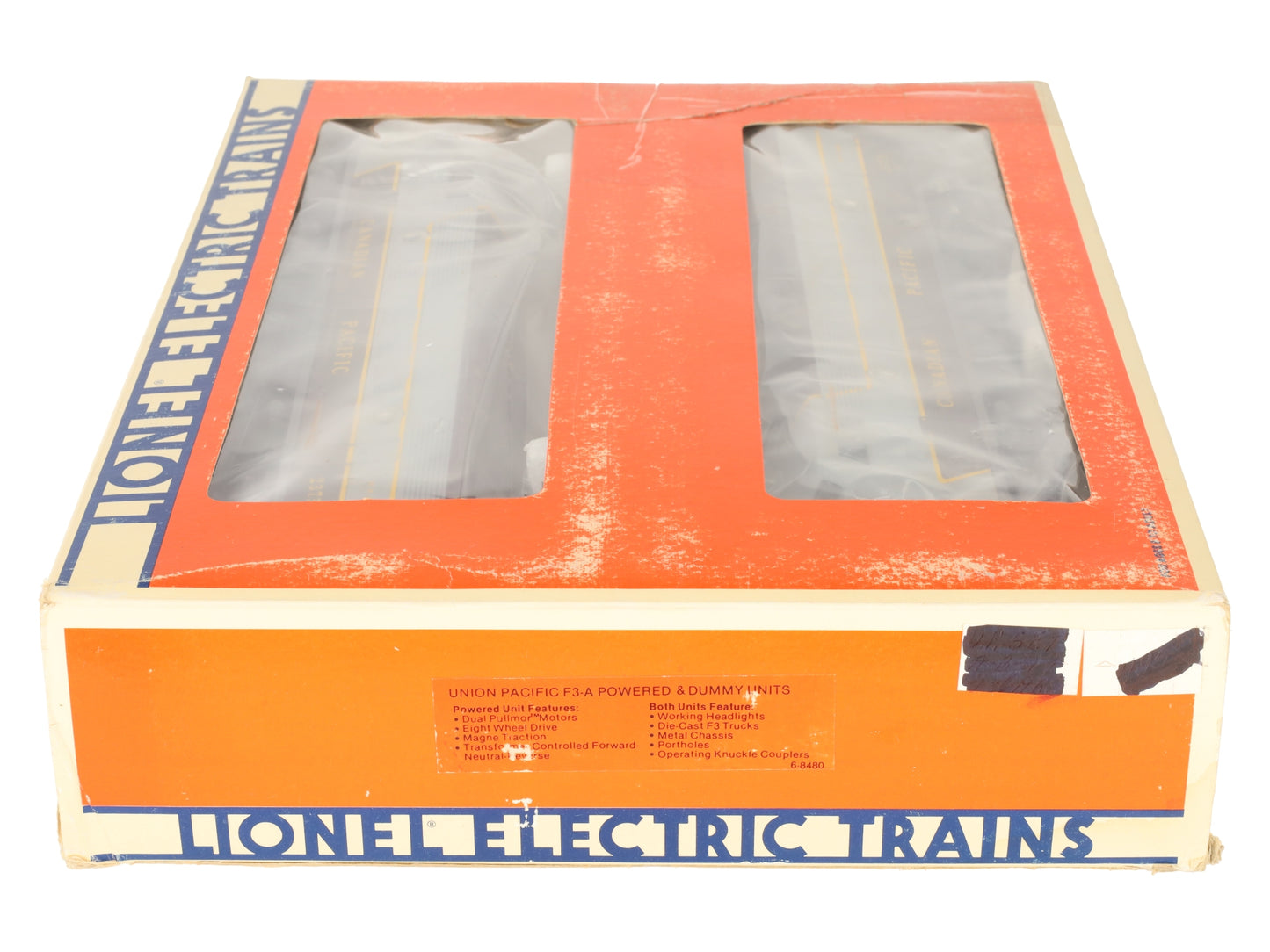 Lionel 2373 Vintage O Canadian Pacific F3 AA Diesel Locomotive Set EX