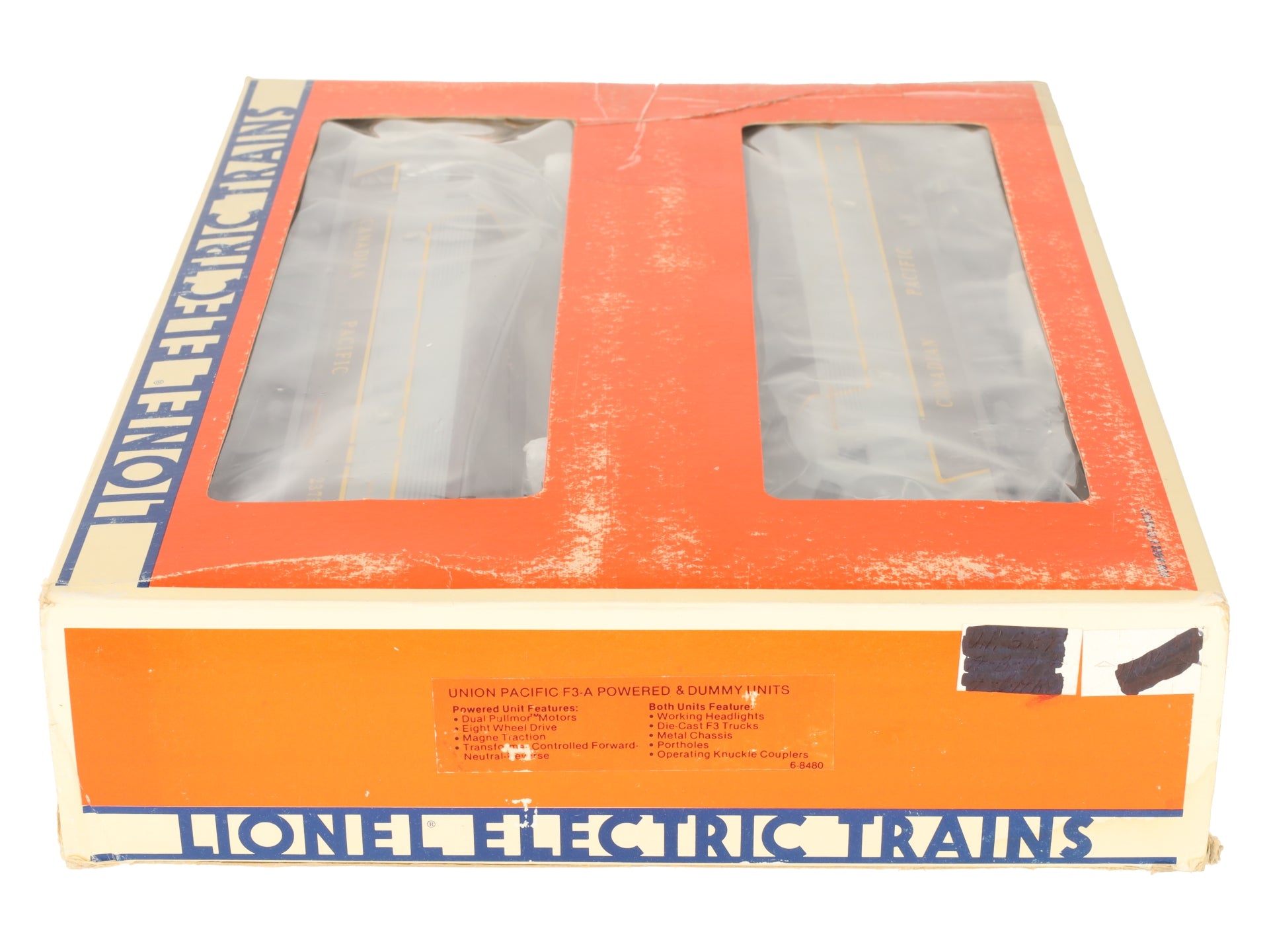 Lionel 2373 Vintage O Canadian Pacific F3 AA Diesel Locomotive Set EX