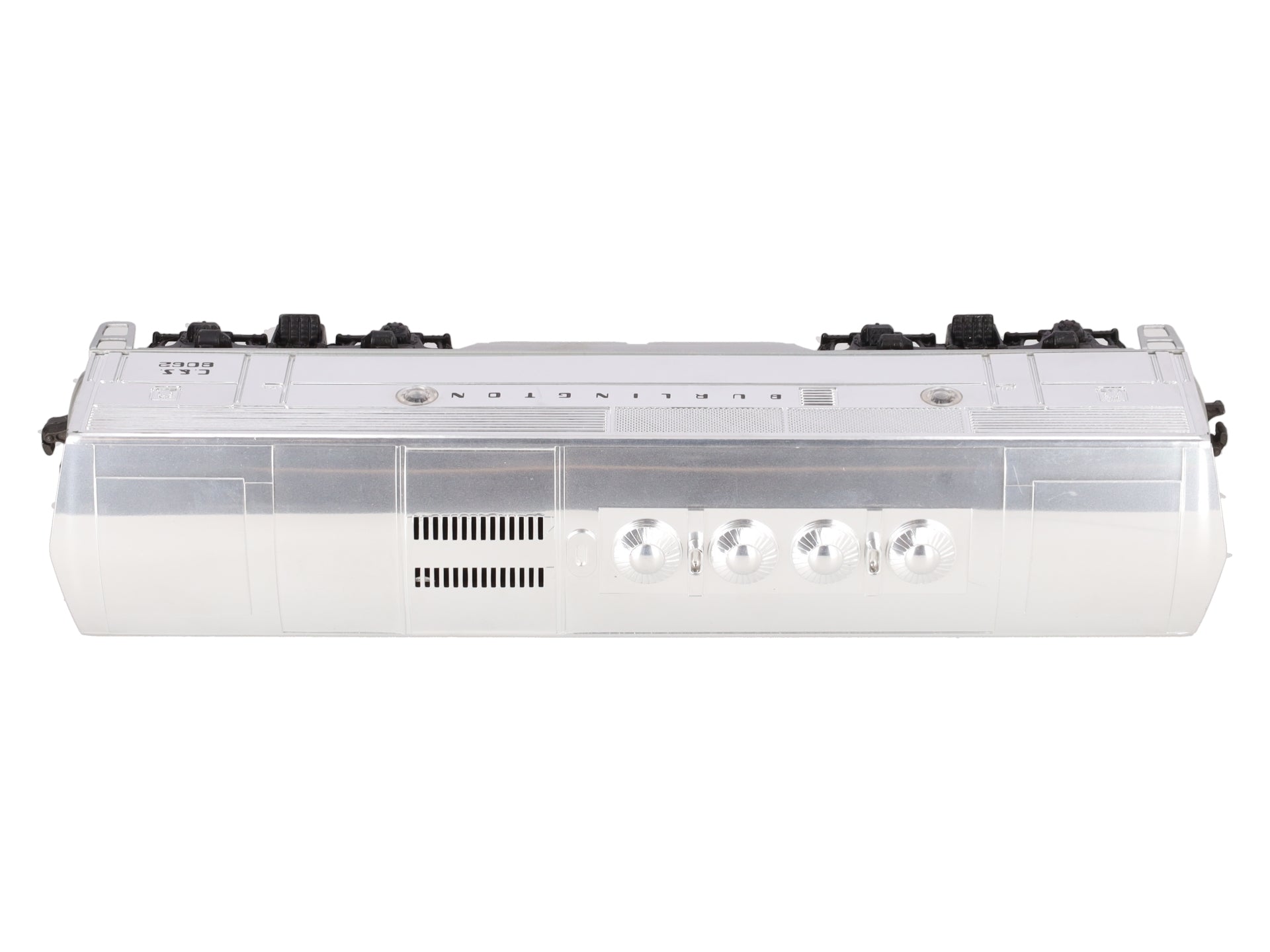 Lionel 6-8062 O Burlington F-3 B-Unit Chrome Non-Powered Diesel Locomotive #8062 EX/Box