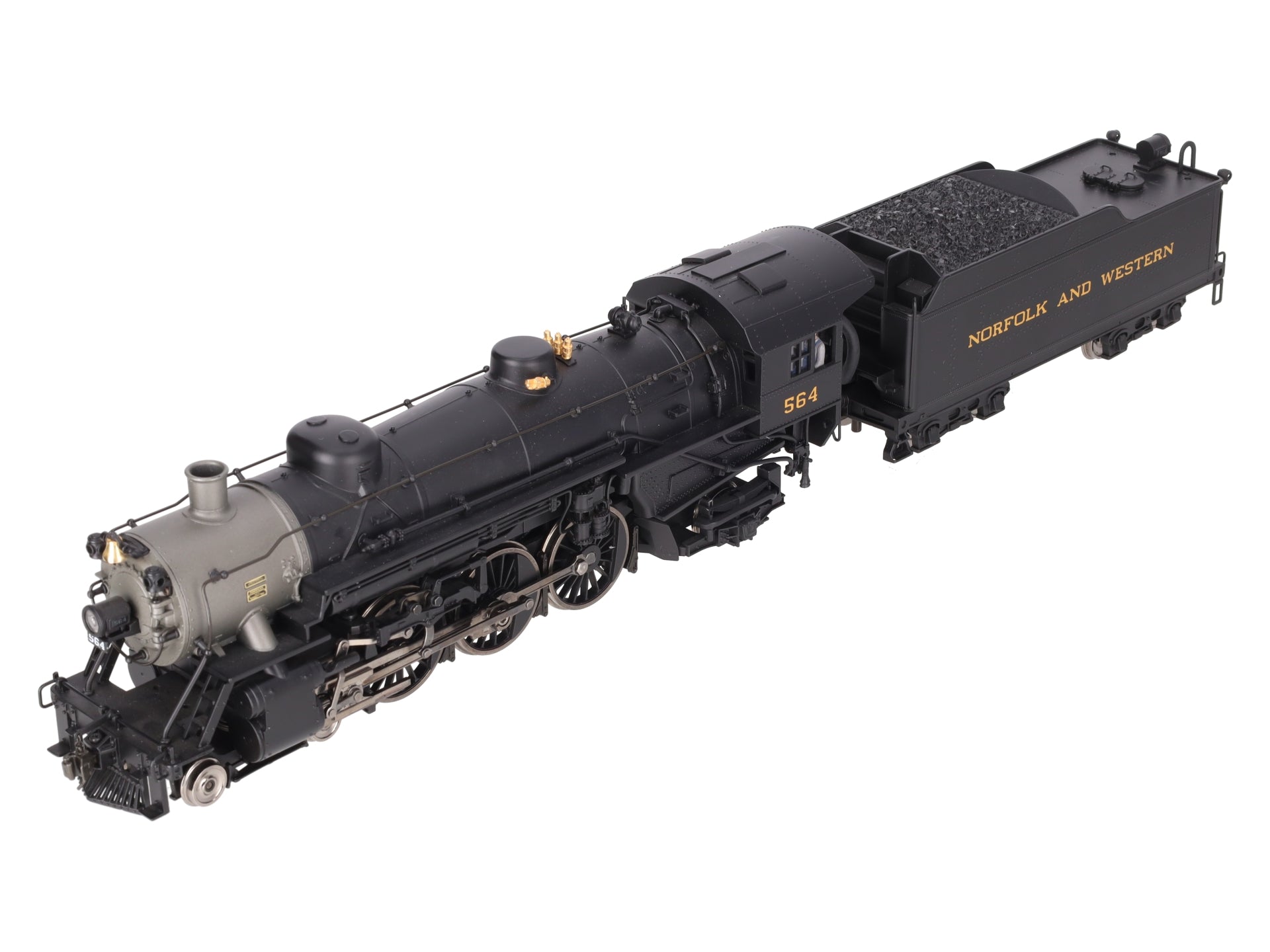 Weaver 1905LP N&W 4-6-2 Steam Loco. & Tender w/Snd&Smk #578 EX/Box