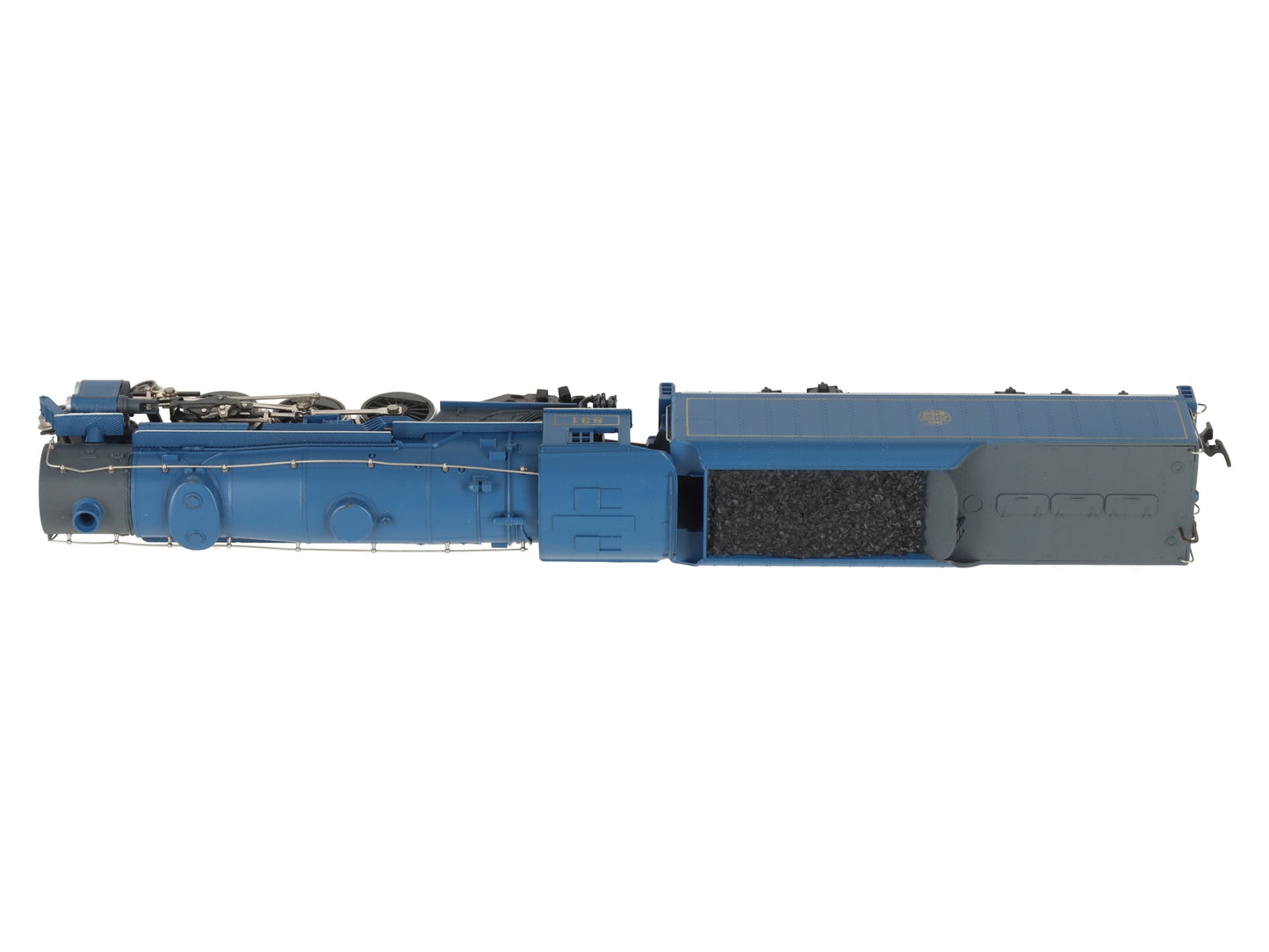 AHM 5087-10 HO CNJ 4-6-2 Steam Locomotive & Tender VG/Box