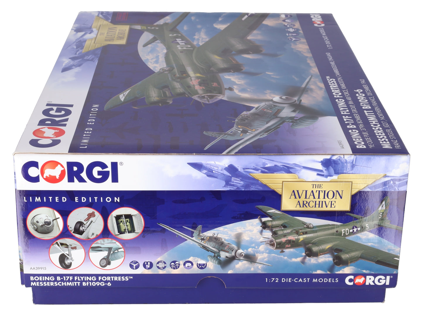 Corgi AA39915 1:72 Boeing B-17F Flying Fortress VG/Box