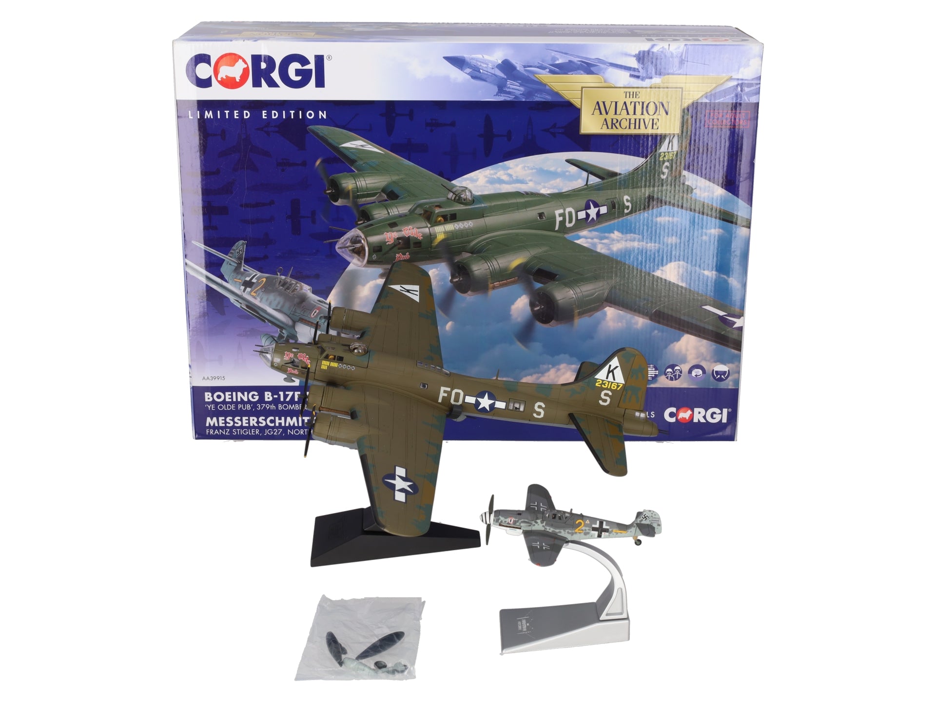 Corgi AA39915 1:72 Boeing B-17F Flying Fortress VG/Box