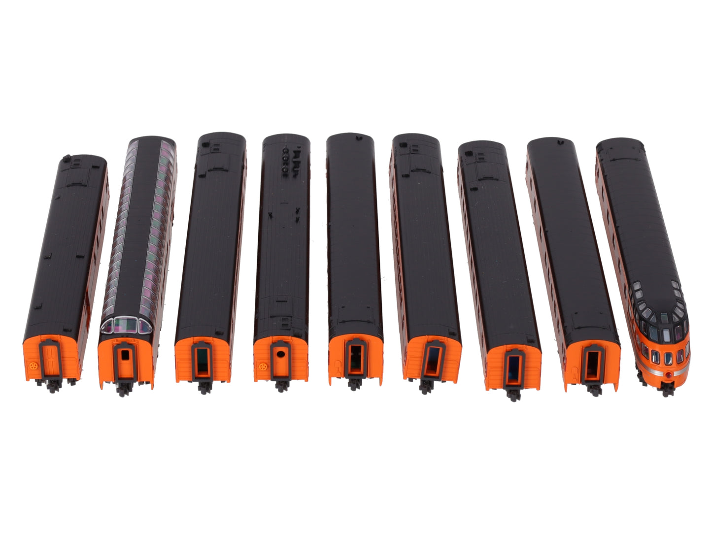 Kato 106-082 N Custom MILW Road Olympian Hiawatha Passenger Car Set (Set of 9)/Box