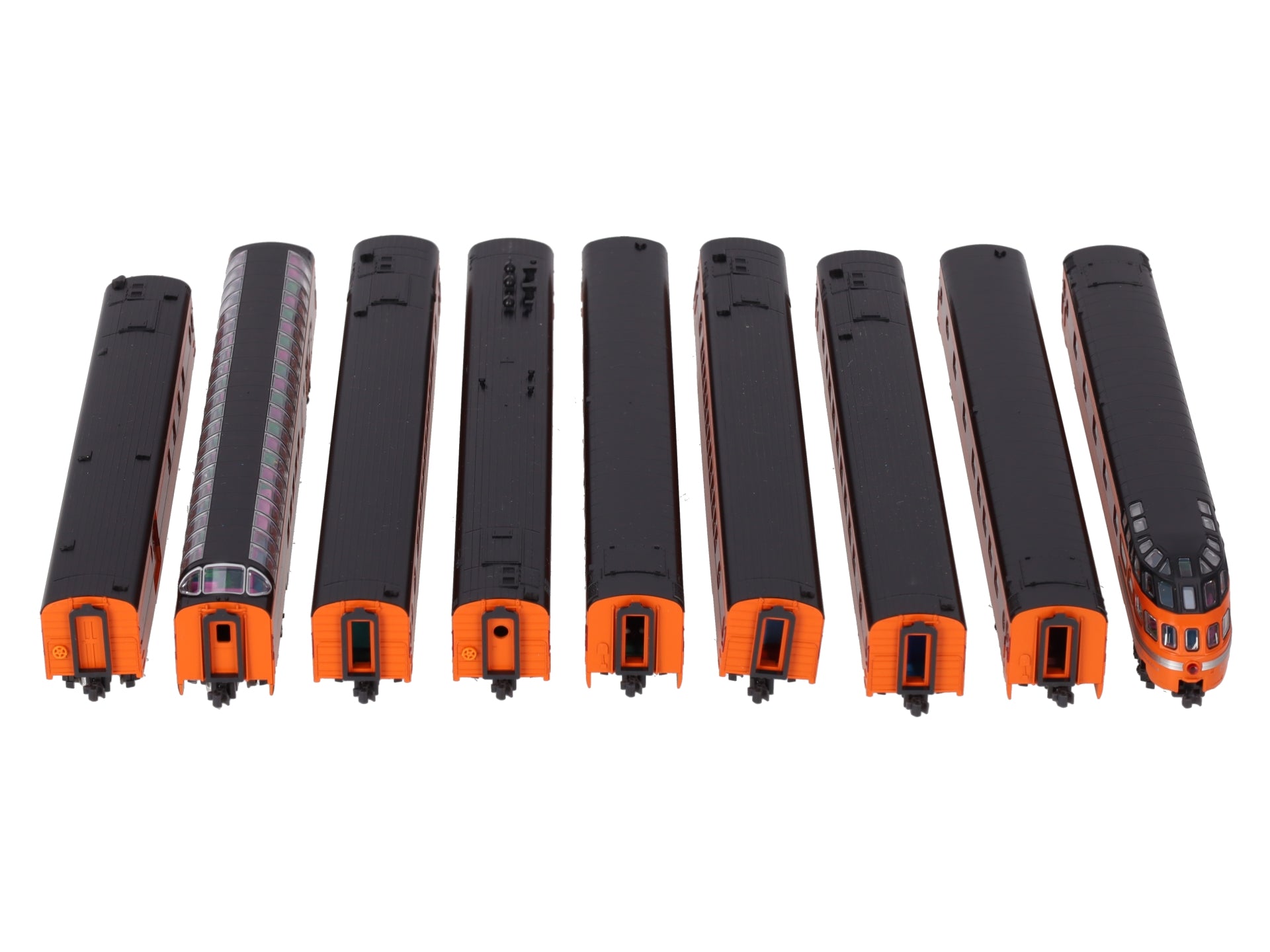 Kato 106-082 N Custom MILW Road Olympian Hiawatha Passenger Car Set (Set of 9)/Box