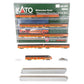 Kato 106-082 N Custom MILW Road Olympian Hiawatha Passenger Car Set (Set of 9)/Box