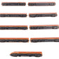 Kato 106-082 N Custom MILW Road Olympian Hiawatha Passenger Car Set (Set of 9)/Box