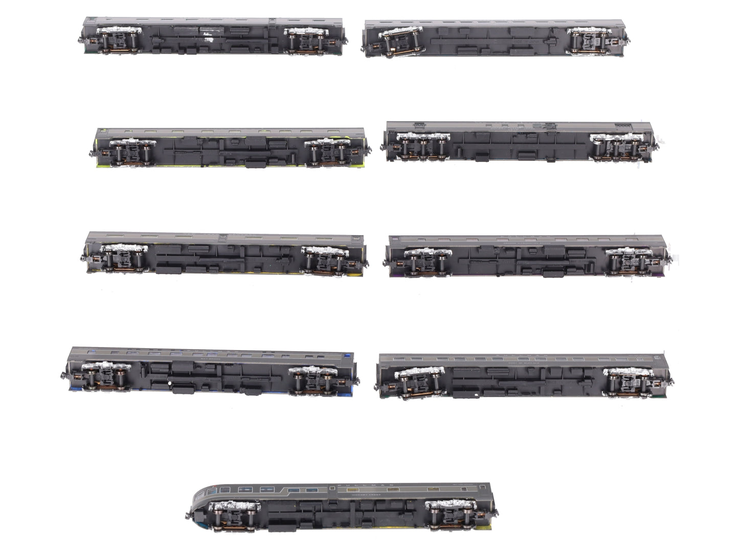 Kato 106-100-1 N Custom NYC 20th Century Limited Passenger Car (Set of 9)/Box