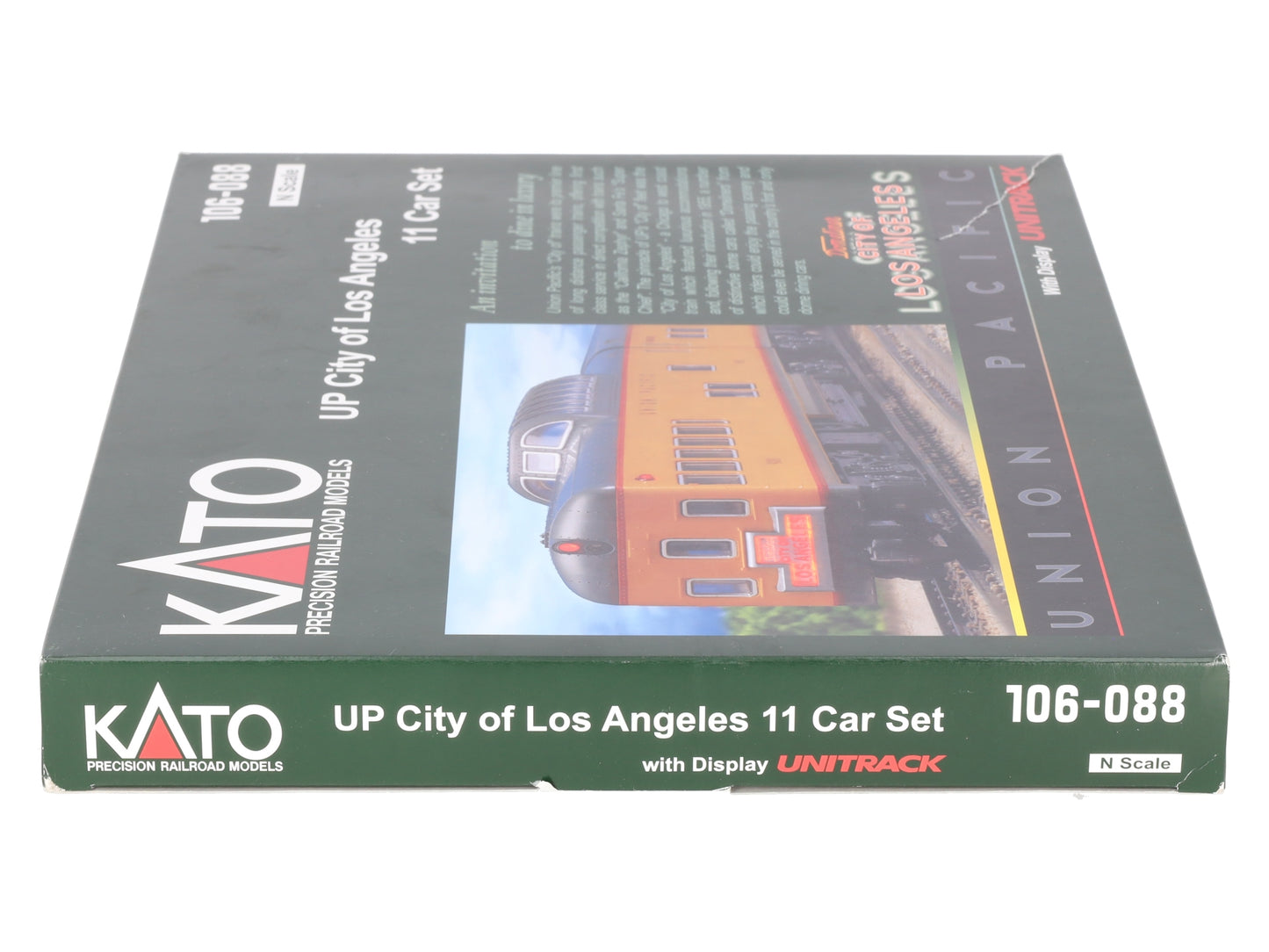 Kato 106-088 N Custom UP City of Los Angeles Passenger Car (Set of 11)/Box