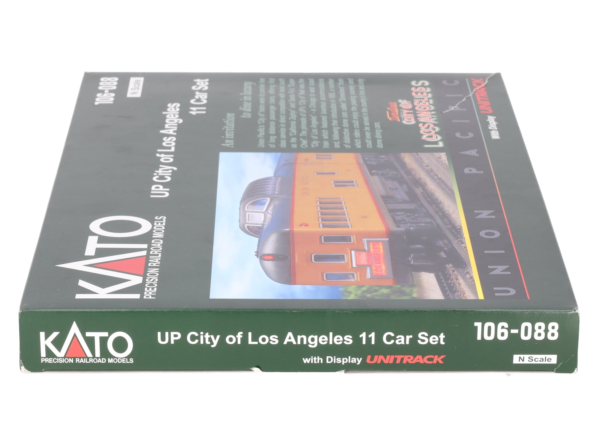 Kato 106-088 N Custom UP City of Los Angeles Passenger Car (Set of 11)/Box