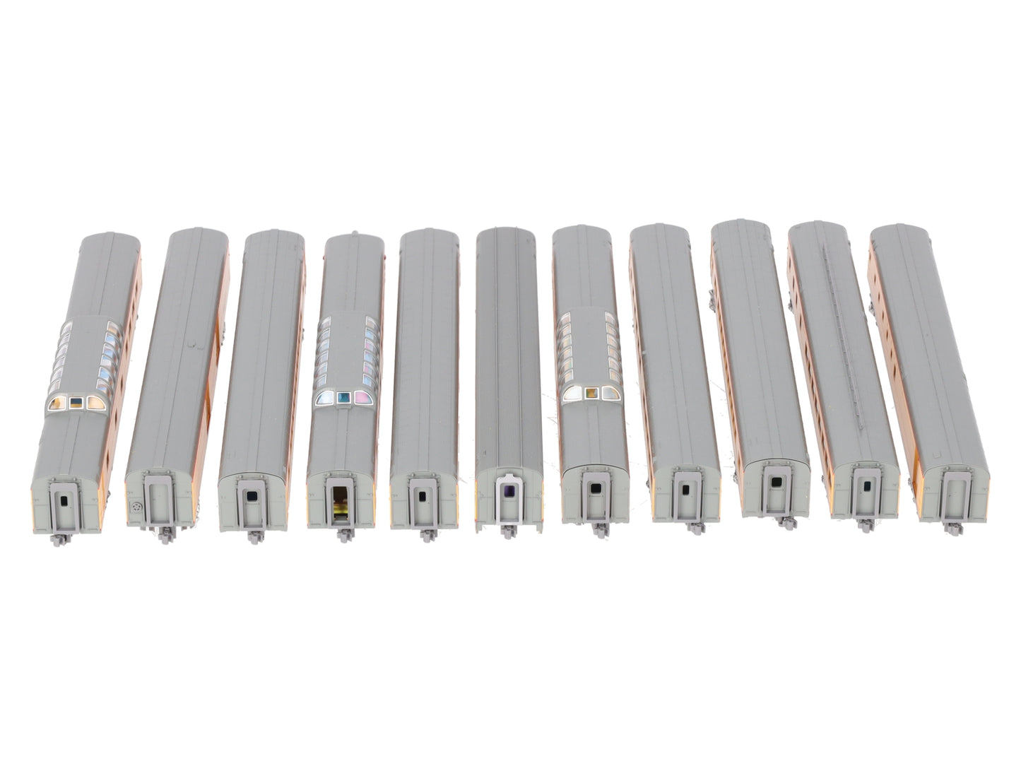 Kato 106-088 N Custom UP City of Los Angeles Passenger Car (Set of 11)/Box