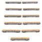 Kato 106-088 N Custom UP City of Los Angeles Passenger Car (Set of 11)/Box