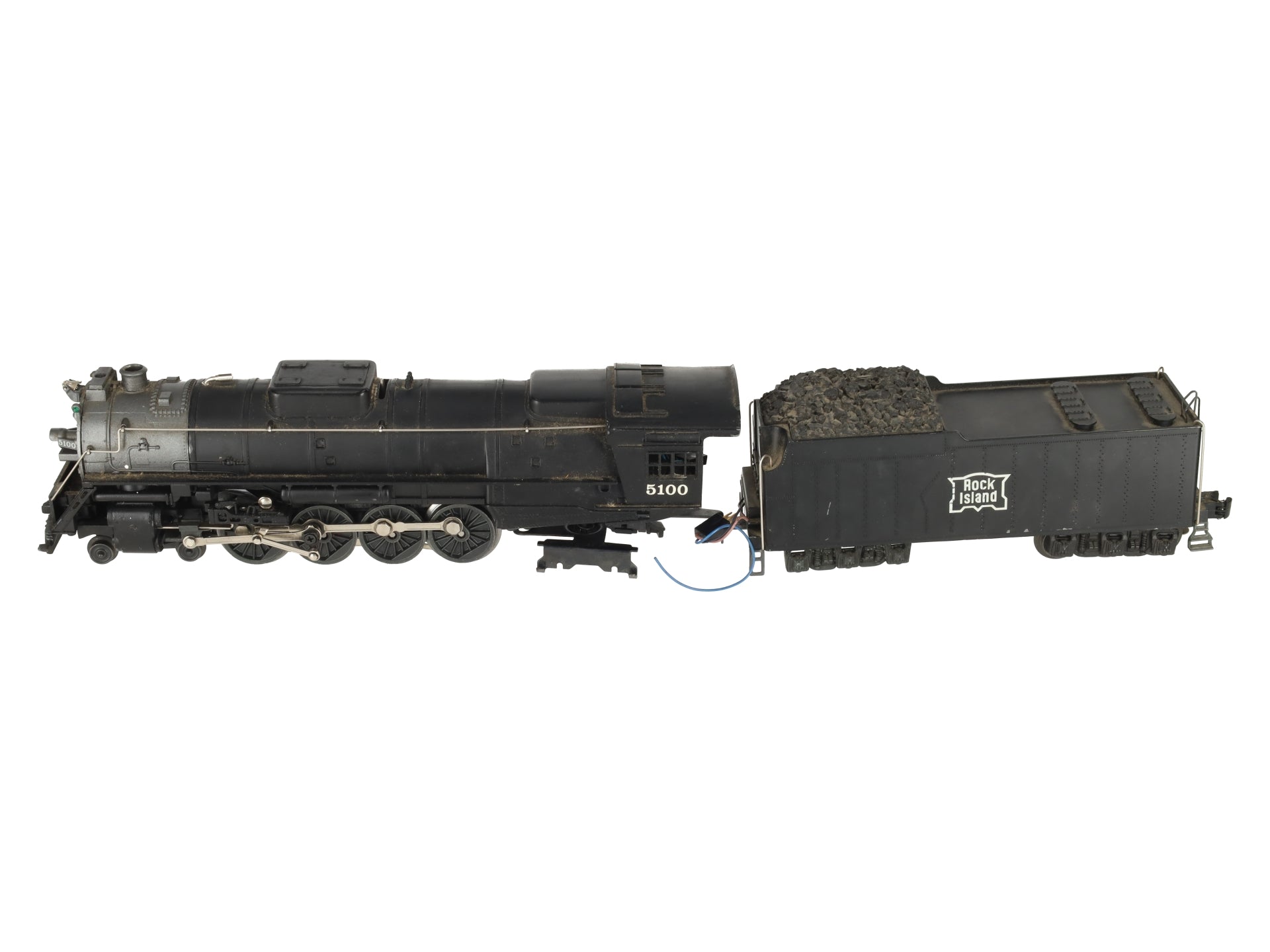 Lionel 6-18001 O Gauge Rock Island 4-8-4 Steam Locomotive & Tender #5100 VG/Box