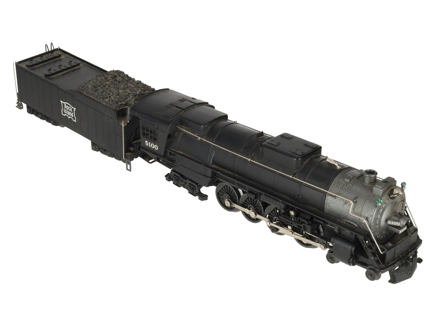 Lionel 6-18001 O Gauge Rock Island 4-8-4 Steam Locomotive & Tender #5100 VG/Box