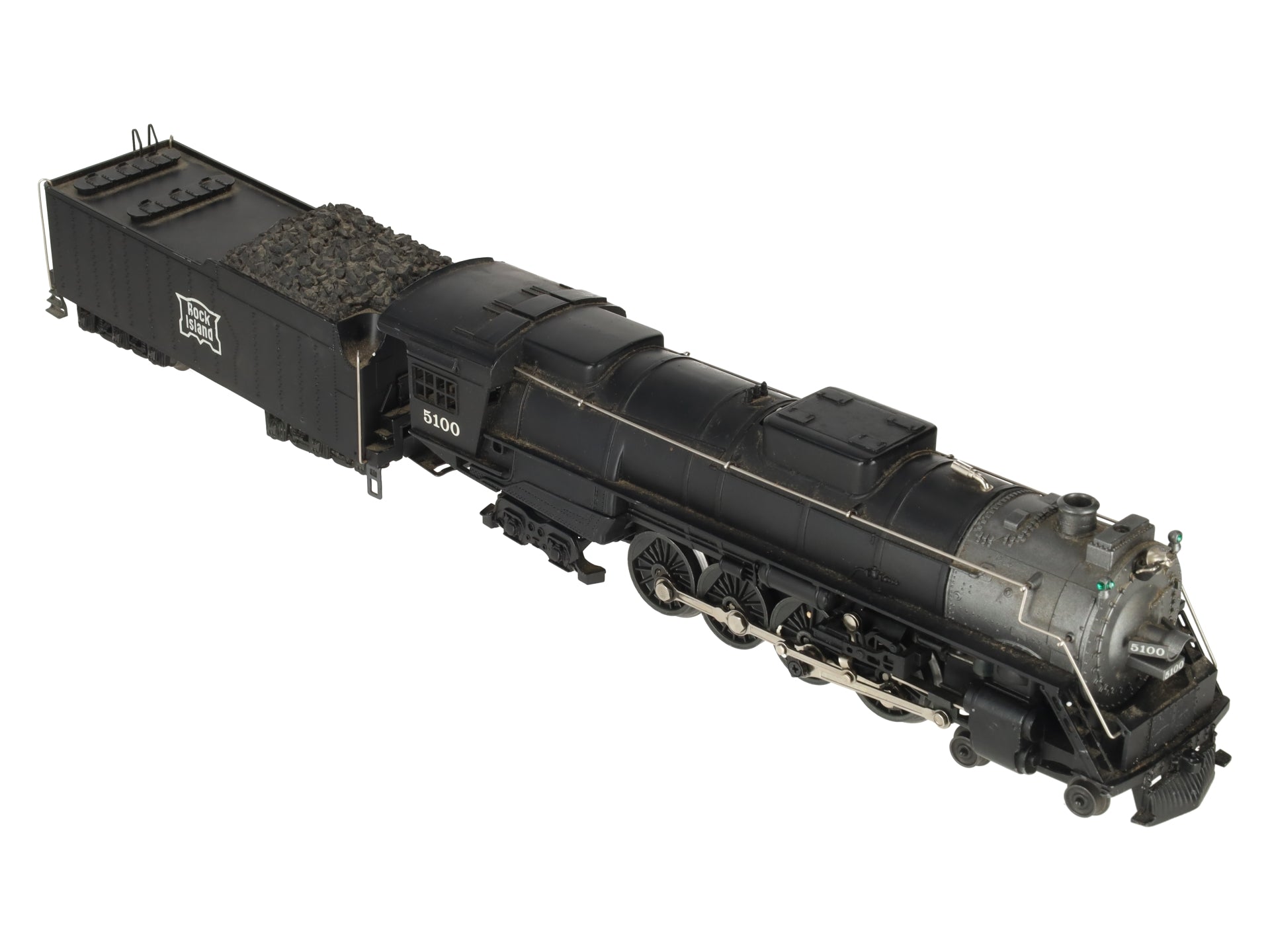 Lionel 6-18001 O Gauge Rock Island 4-8-4 Steam Locomotive & Tender #5100 VG/Box