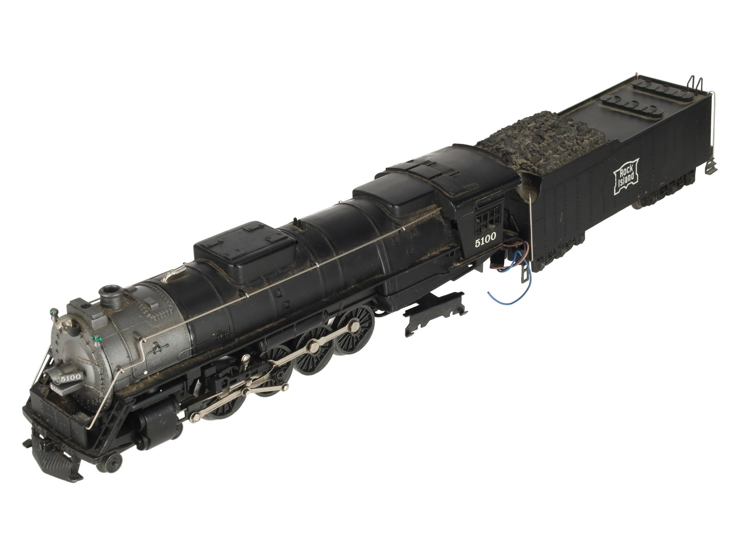 Lionel 6-18001 O Gauge Rock Island 4-8-4 Steam Locomotive & Tender #5100 VG/Box