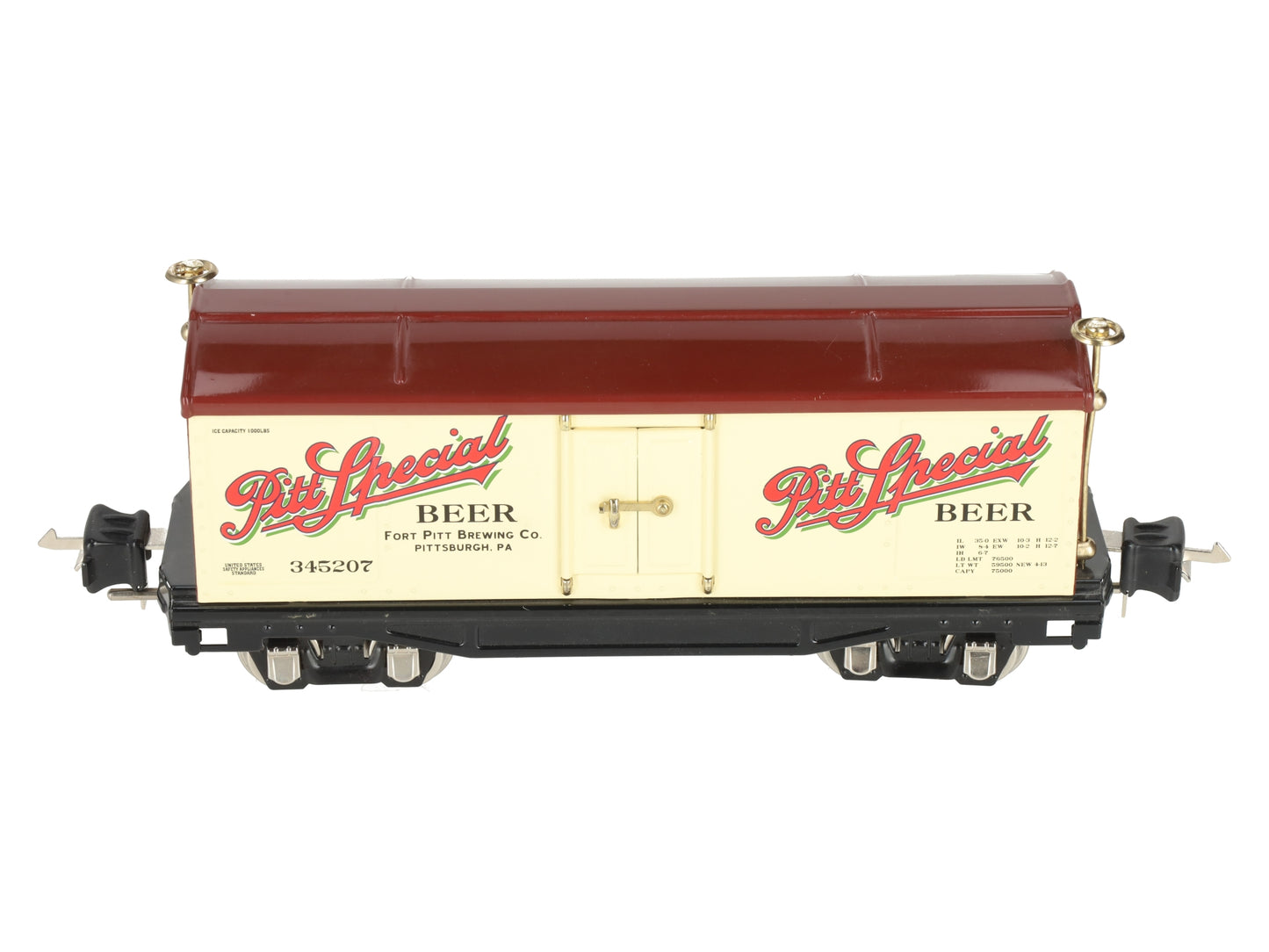 MTH 10-8054 O Fort Pitt Brewing 2800 Reefer #345207 LN