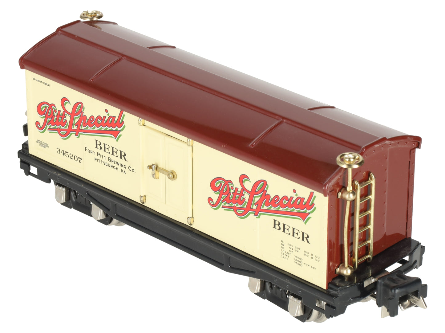 MTH 10-8054 O Fort Pitt Brewing 2800 Reefer #345207 LN