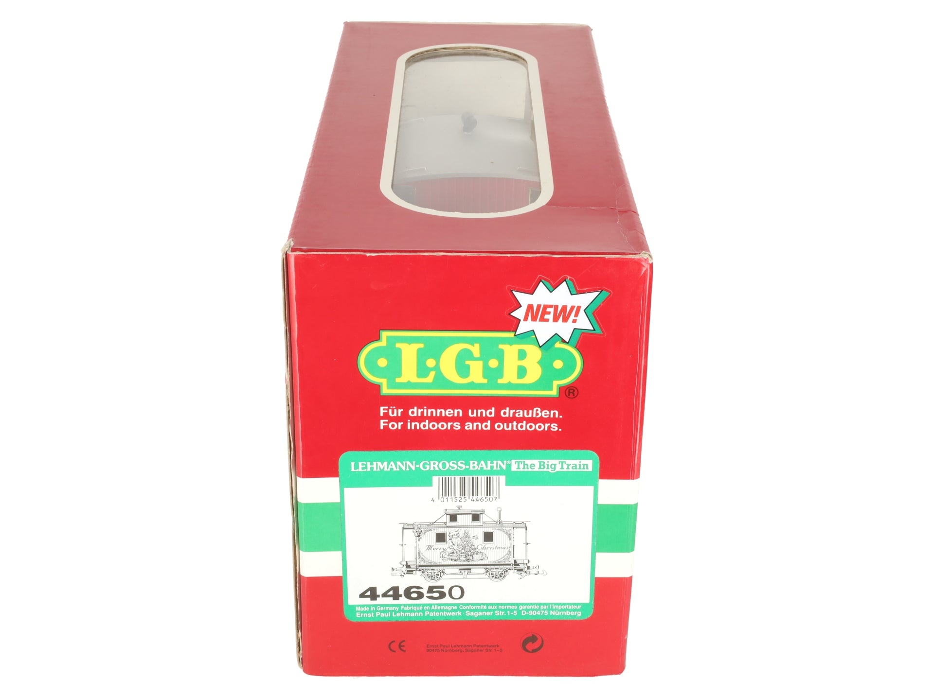 LGB 44650 Merry Christmas Caboose - Metal Wheels EX/Box