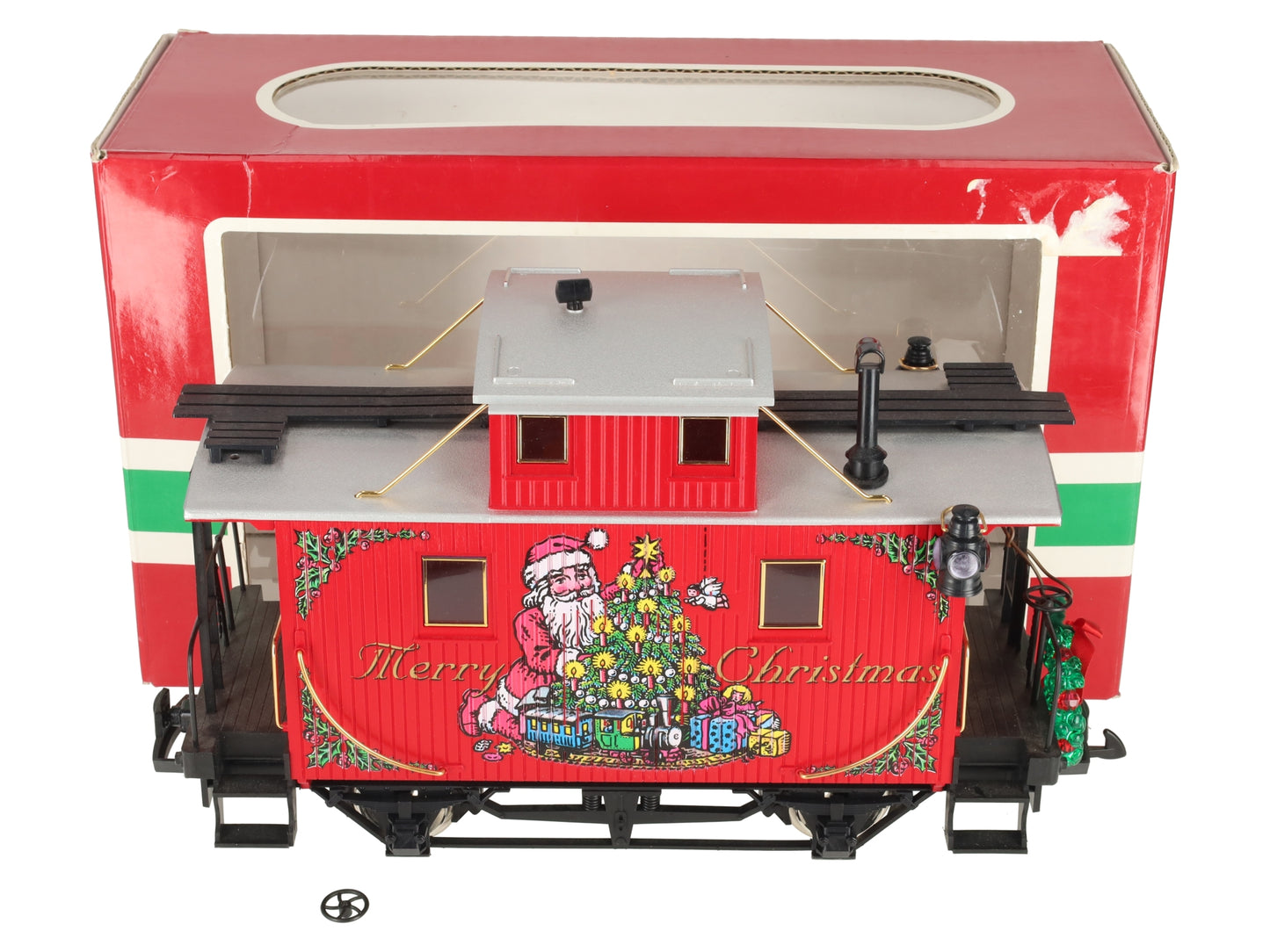 LGB 44650 Merry Christmas Caboose - Metal Wheels EX/Box
